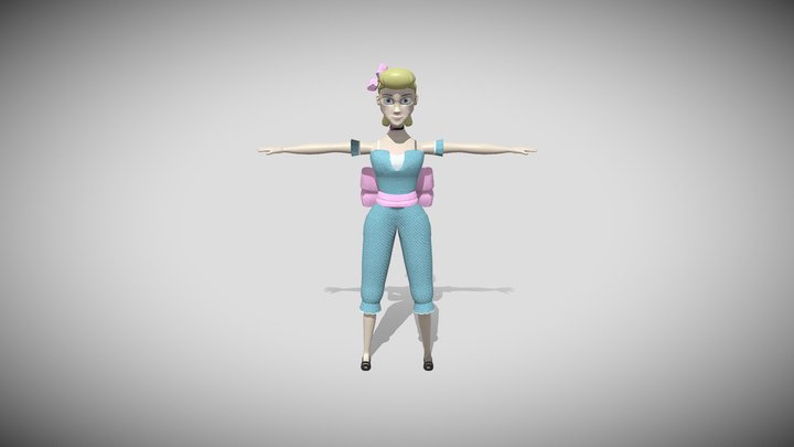 Bo Peep CA2 3DA 3D Model