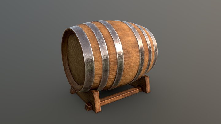 Basic Barrel – Free 3D Model STL