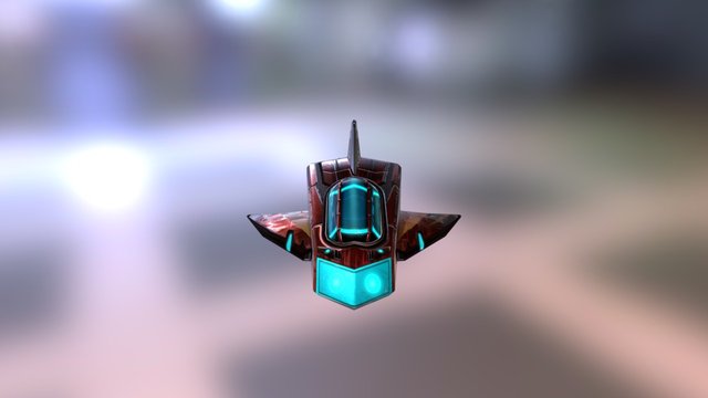 Spacecraft Sketchfab 3D Model
