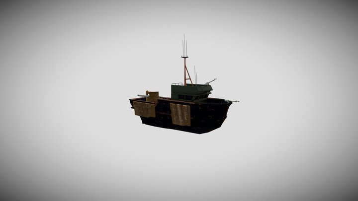 Bateau_Pirate 3D Model