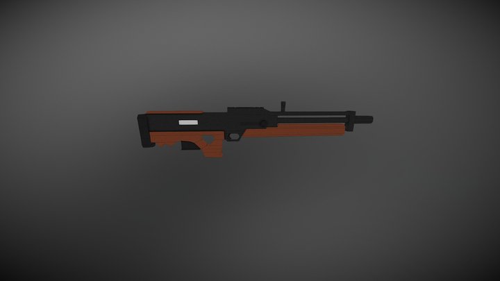 Walther WA 2000 3D Model