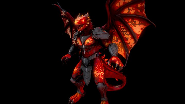 Dragonoid 3D Model