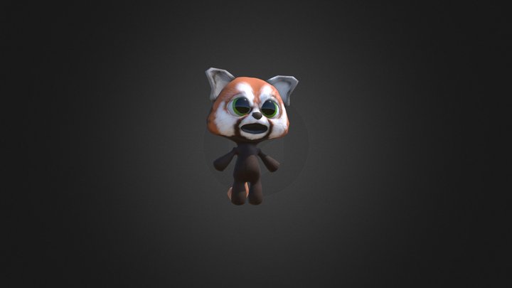 Red Panda Textures Second Pass 3D Model