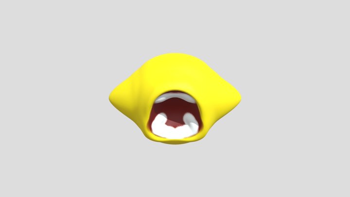 cursed lemon 3D Model