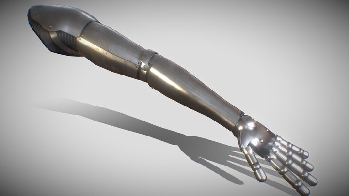 Automail Prosthetic Arm - Transhumeral 3D Model