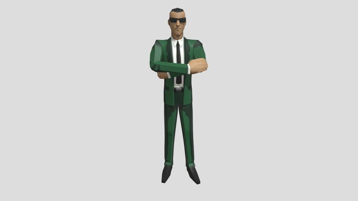 Agent Six 3D Model