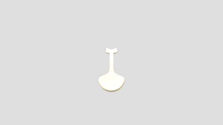 Ложка 3D Model