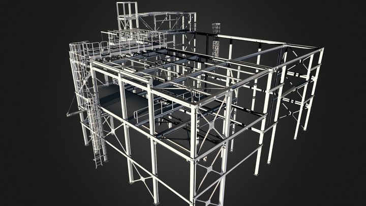 Acoustic Enclosure 3D Model