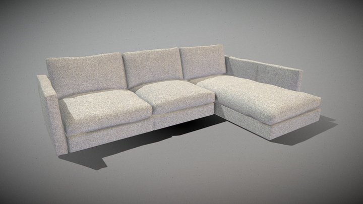 Corner Sofa 3D Model