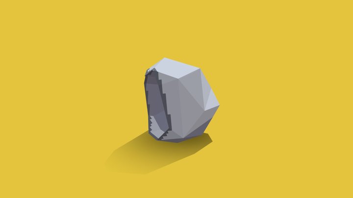 Generic Low-Poly Hood 3D Model