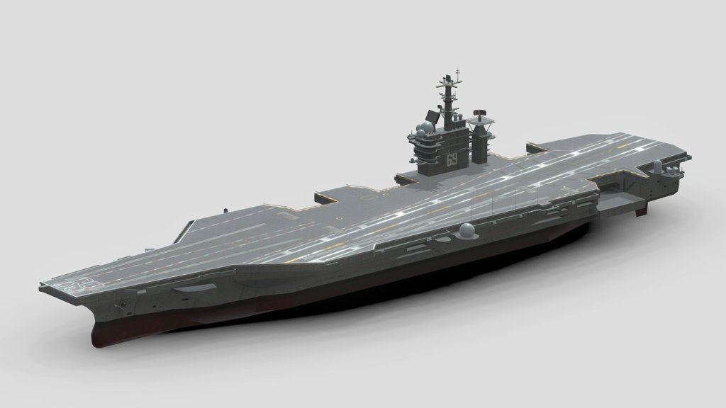 USS DWIGHT D.EISENHOWER CVN-69 AIRCRAFT CARRIER