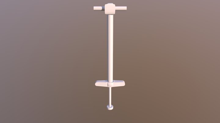 Pogo Stick Model 3D Model