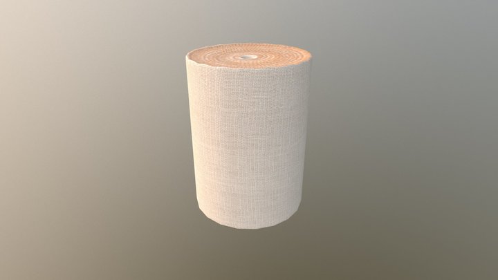 Bandage Roll 3D Model