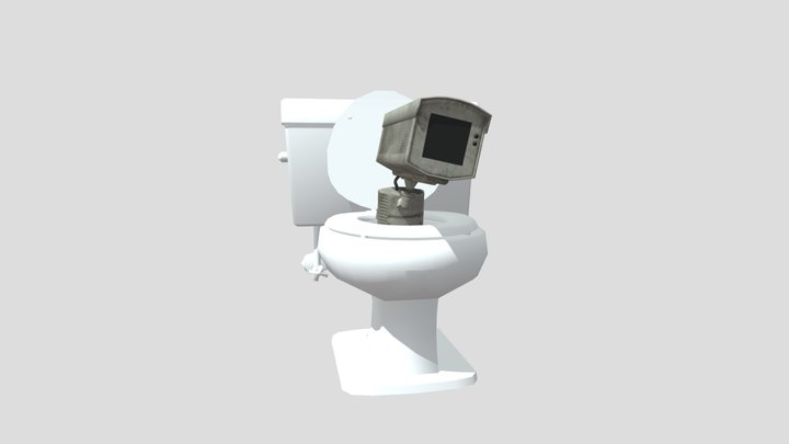 Skibidi toilet template - Download Free 3D model by Amblendged  (@Amblendged) [dc1f8ce]