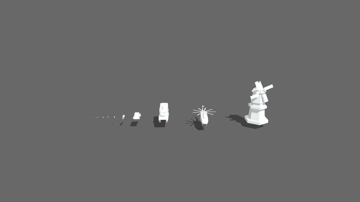 XYZ HW Blocking 3D Model