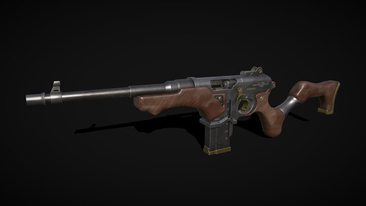 C52 carbine 3D Model