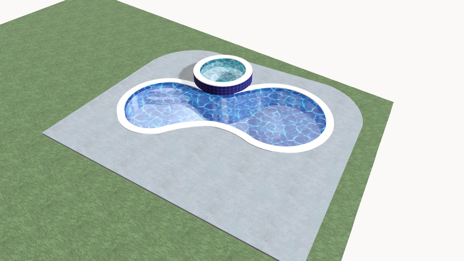 E-2 Griffin Pool- Spa PLAN 1