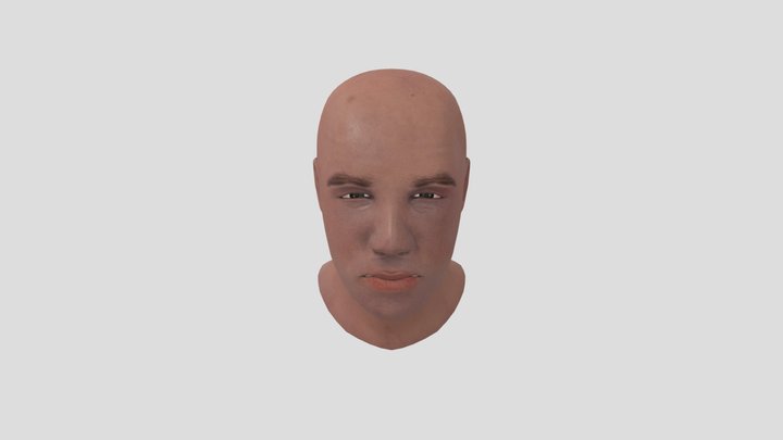Vin Diesel Headbust 3D Model