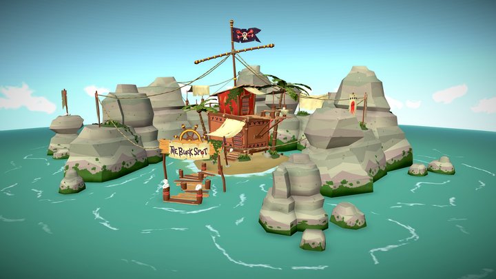 The Black Spot 3D Model