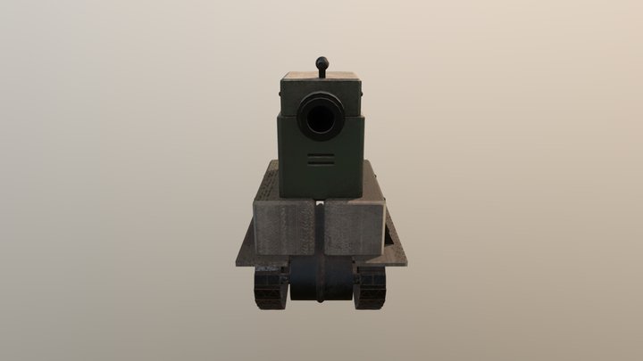 Tank (4096) 3D Model