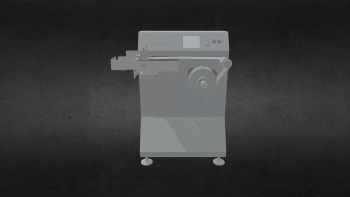 paper roll cutter machine (CT-P120) 3D Model
