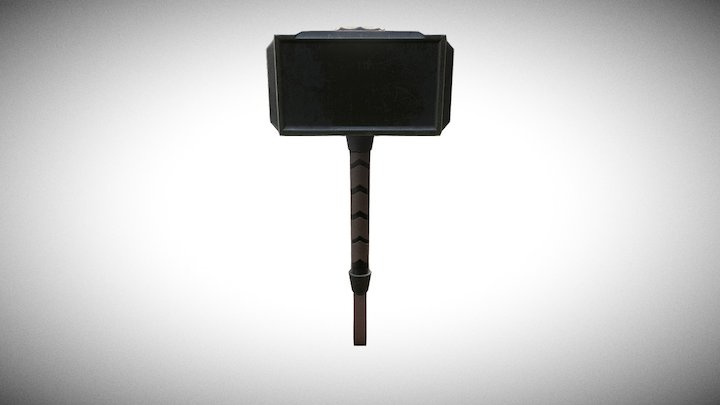 Mjolnir 3D Model