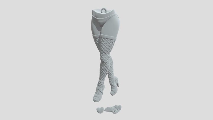 Gilded Legs 3D Model