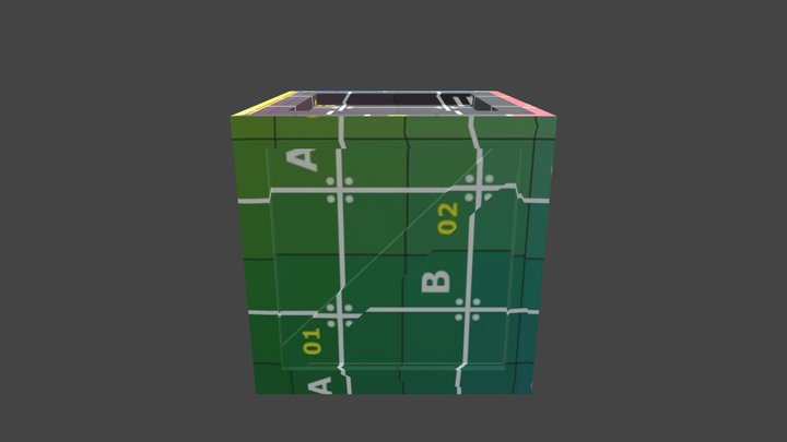 crate_uv2 3D Model