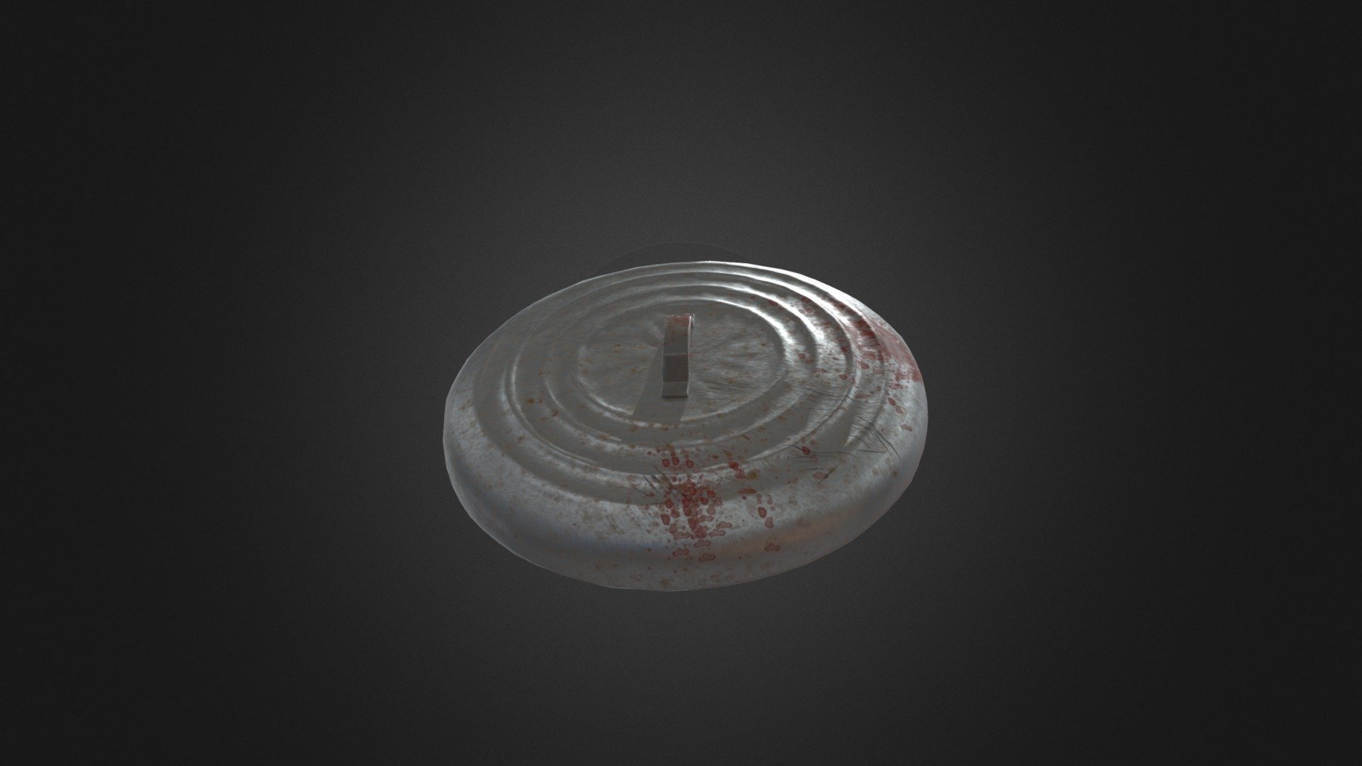 Trash can lid / Shield Model - 3D model by LunaticByte (@LuanticByte ...
