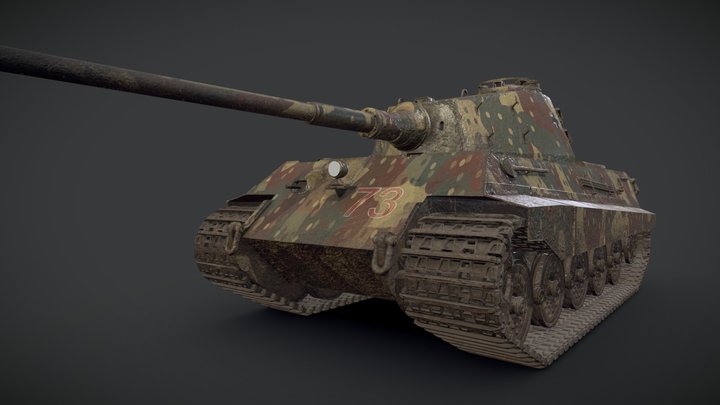 Tiger-tank 3D models - Sketchfab