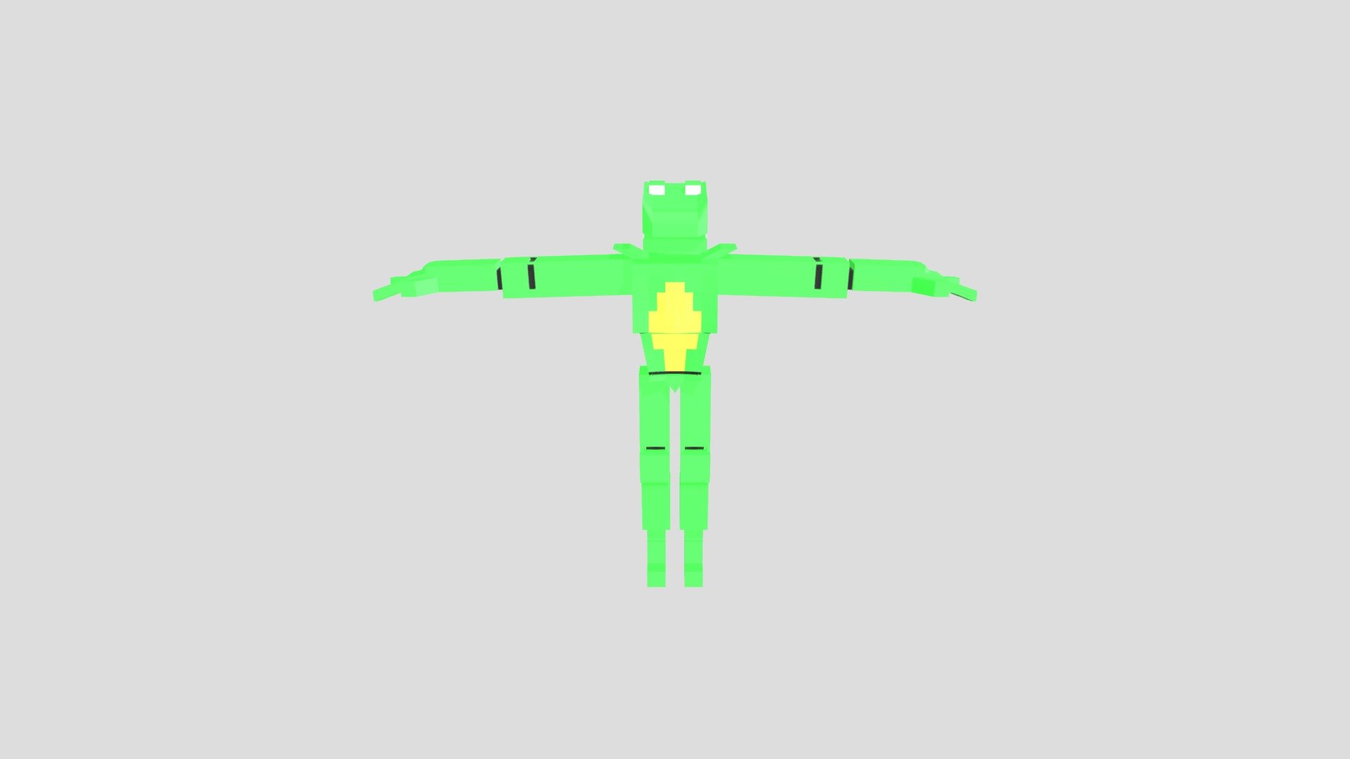 animatronics crodigel [Lowpoly]FanArt