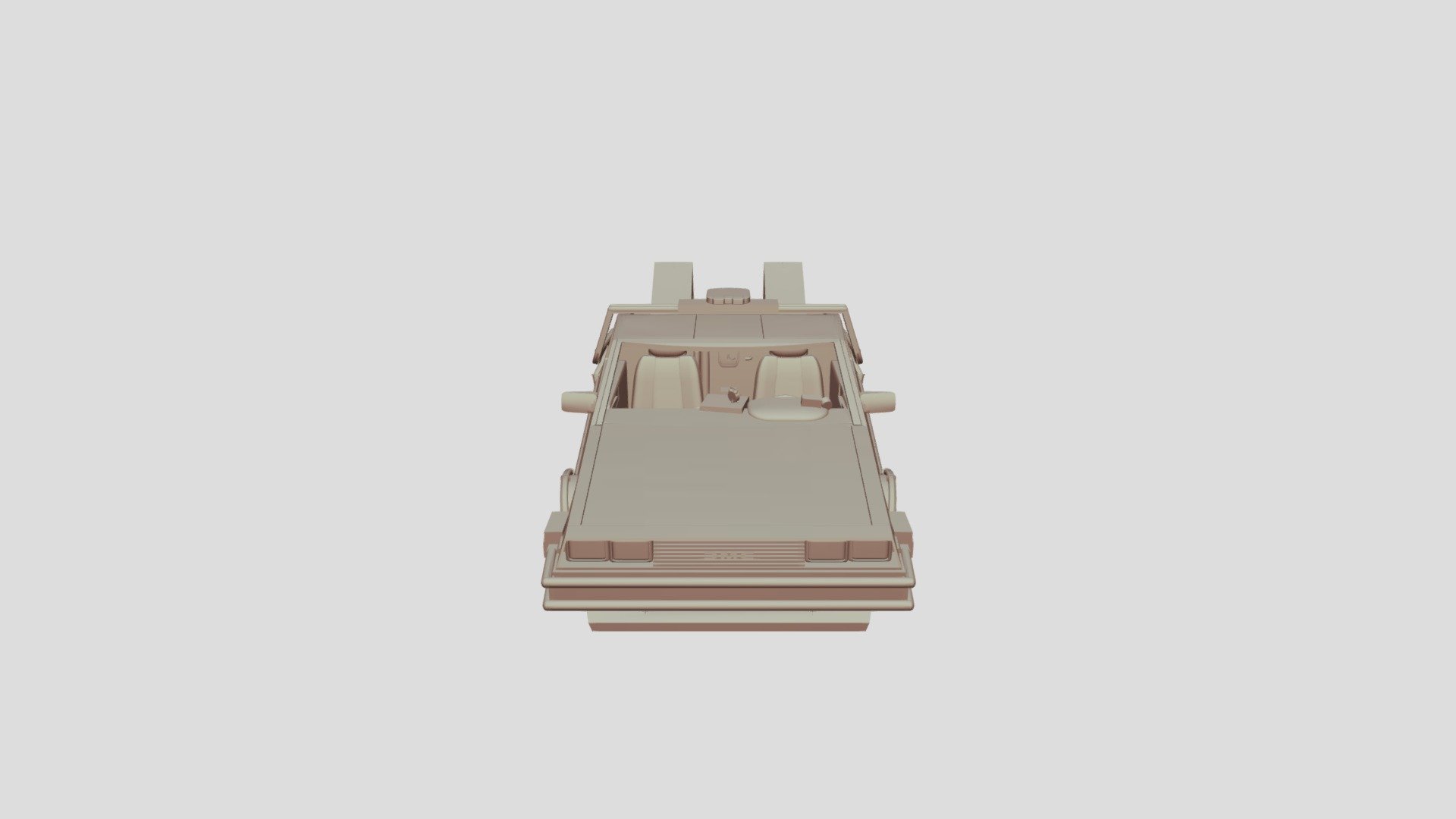Delorean DMC-12 Time machine