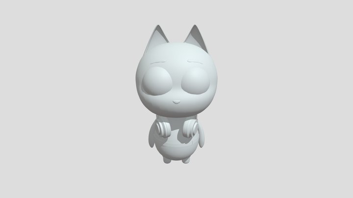 Character Blockout 3D Model