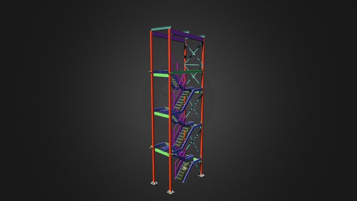 Ladder 3D Model