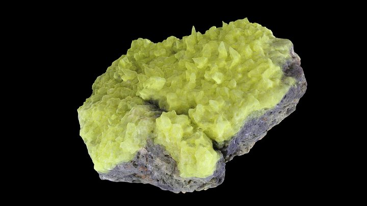 Sulfur 6-5 3D Model