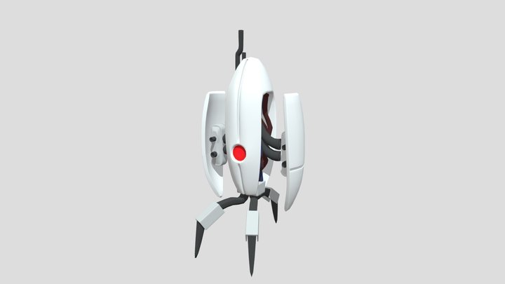 Sentry - Portal 2 3D Model