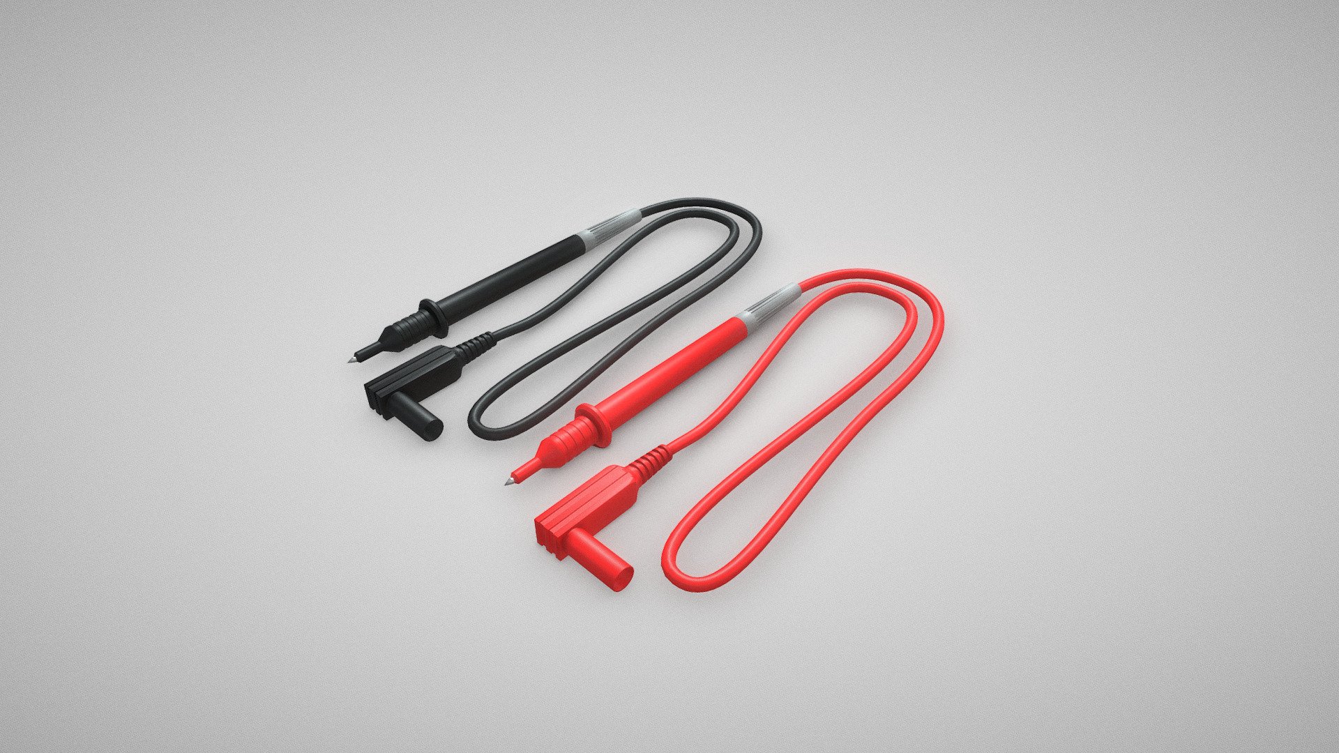 [CC0] Safety Banana Plug Cable with Test Probe