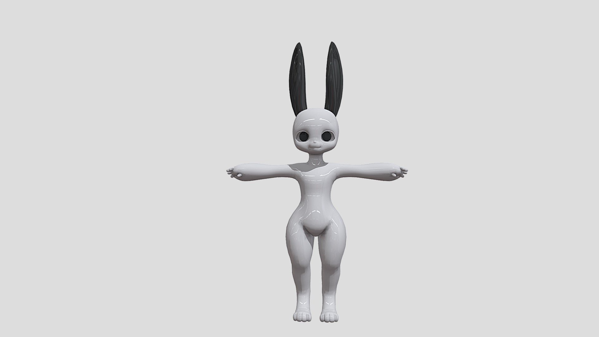 Little rabbit - Download Free 3D model by Daydream (@Daydreamelon ...
