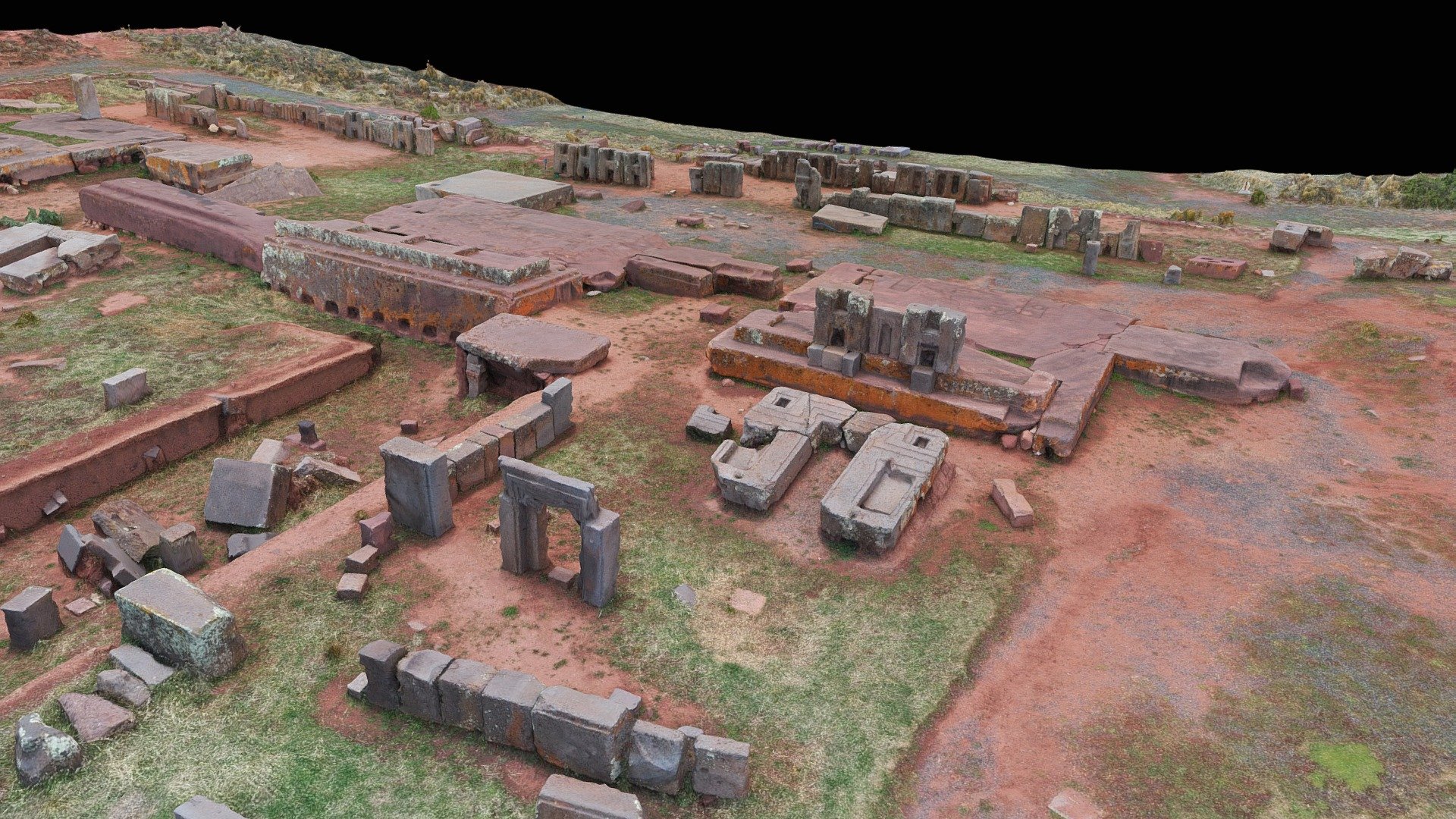 Las Piedras de Puma Punku - 3D model by Código Andino (@CodigoAndino ...