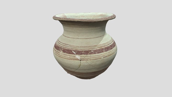 Urna cineraria Ibérica 3D Model
