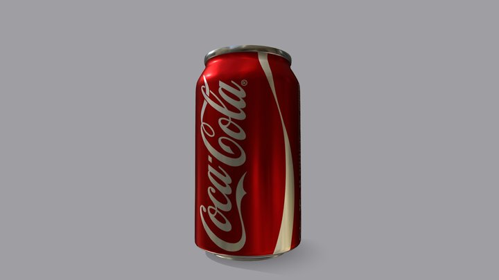 Coca Cola can 3D Model