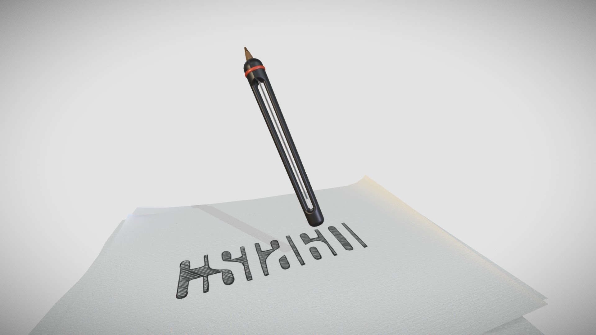Penna CSIA60 - 3D model by Scuola SSSAA (@scuola_sssaa) [f23c74b ...