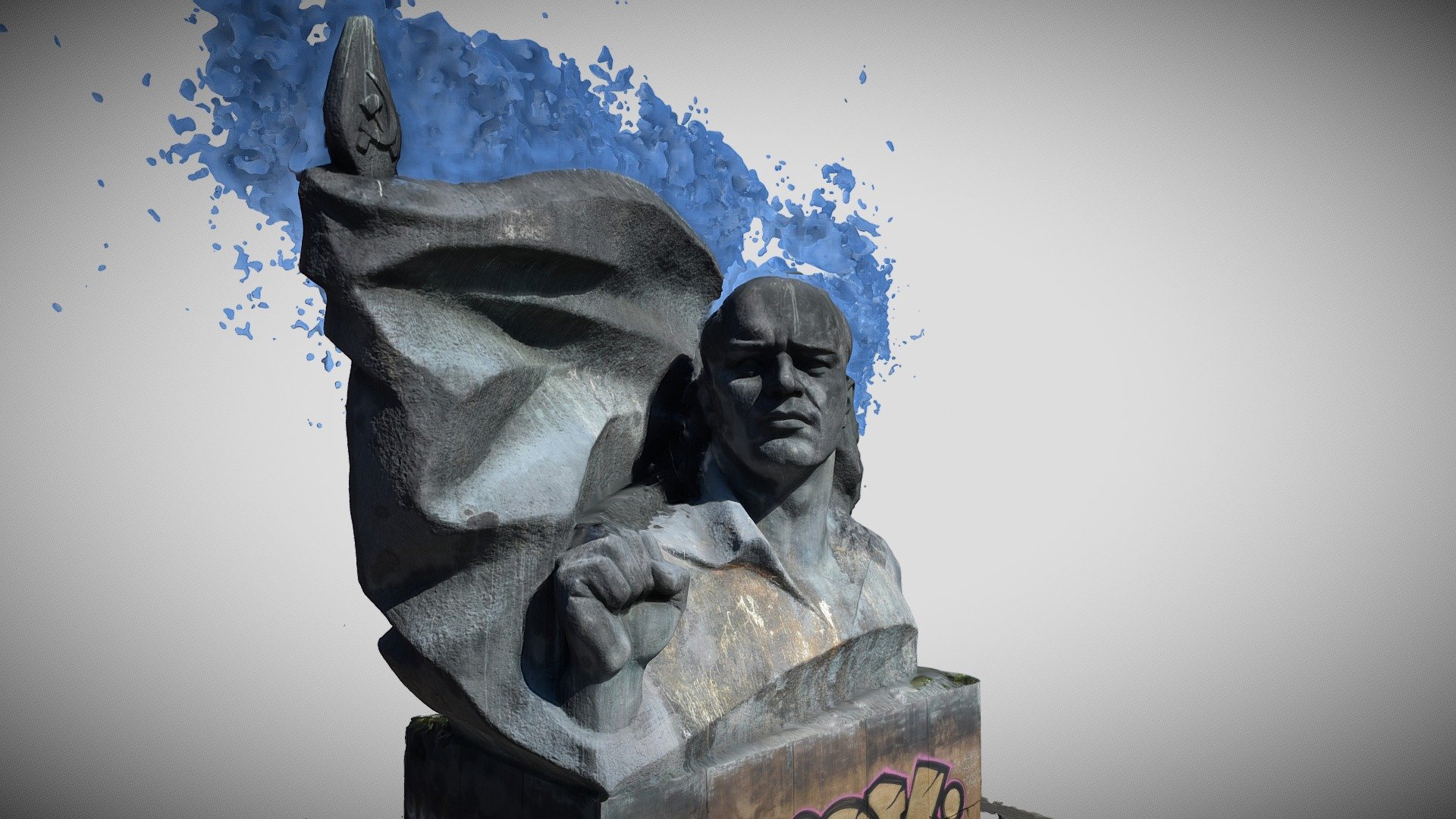 Ernst Thaelmann - Denkmal Berlin — Sketchfab embed 3D viewer