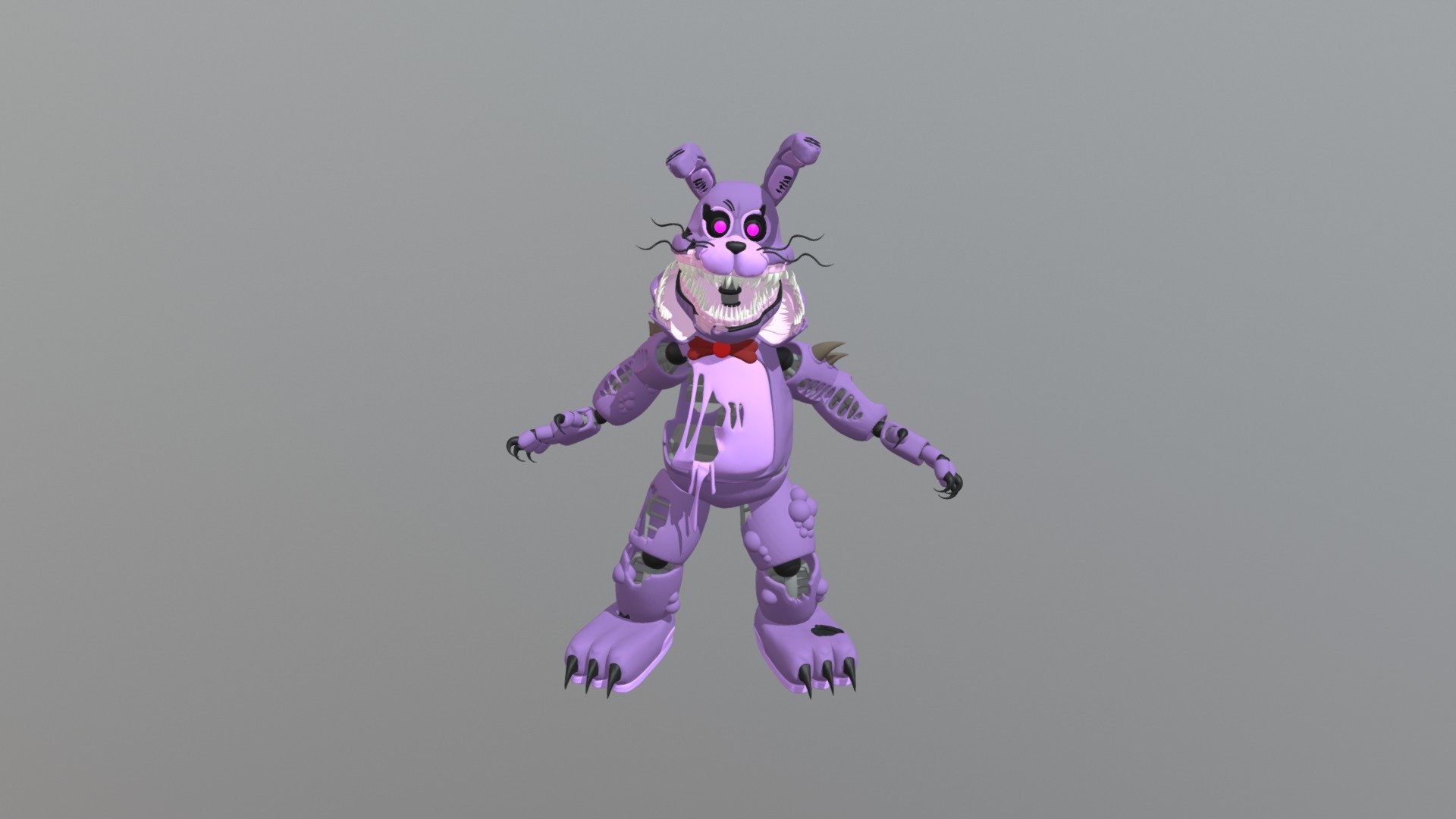 Foxy 3d model