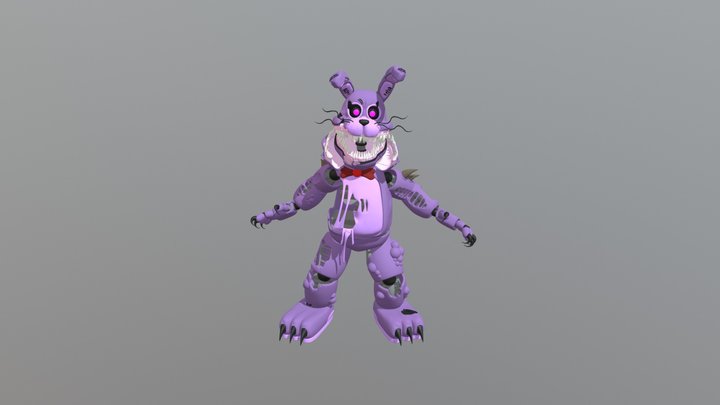 Twisted_Bonnie 3D Model