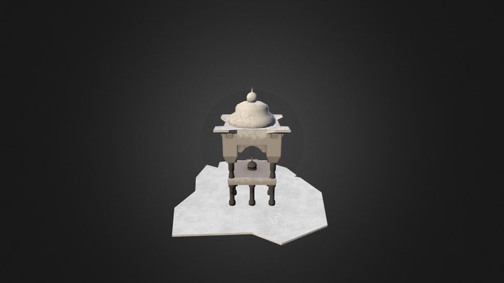 Temple 3D Model