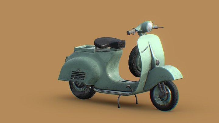 Vespa 50 (1963) 3D Model