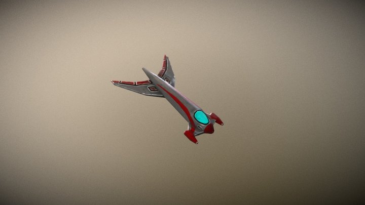 SpaceShip Concept 3D Model