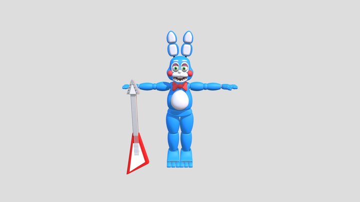 Toy Bonnie V2 3D Model
