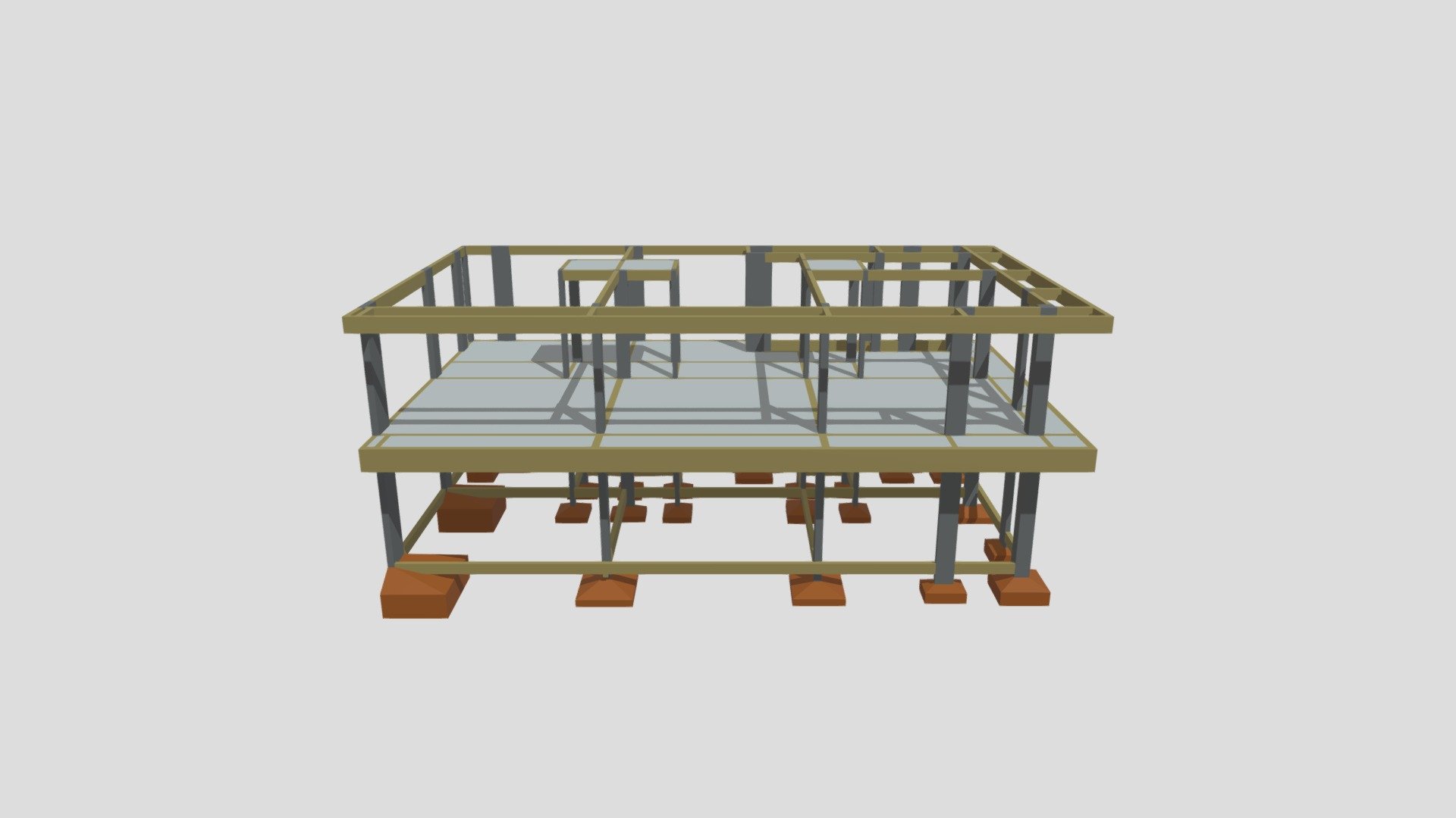 3D ESTRUTURAL TURRA - 3D model by yasmim.obras [f23fc2f] - Sketchfab